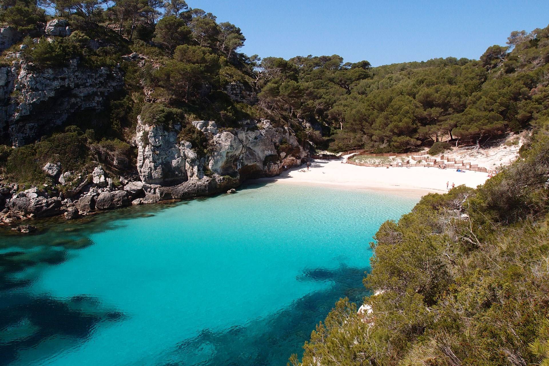 Cala Macaraletta in Menorca